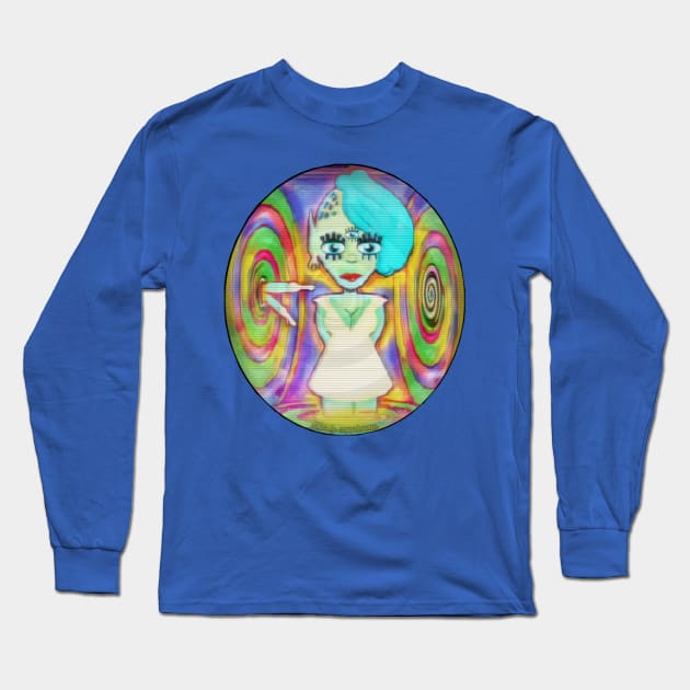 Looping Long Sleeve T-Shirt by Patchwork Bird